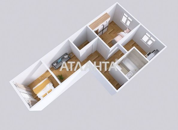 2-rooms apartment apartment by the address st. Segedskaya (area 43 m²) - Atlanta.ua - photo 7