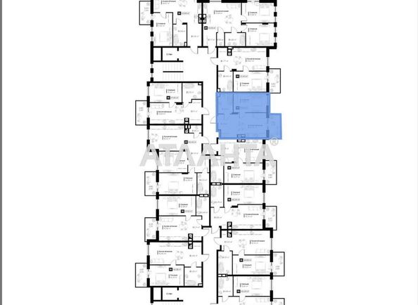 1-room apartment apartment by the address st. Orlika Pilipa (area 37,8 m²) - Atlanta.ua - photo 2