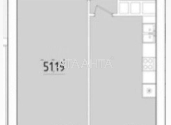 1-кімнатна квартира за адресою вул. Краснова (площа 51,2 м²) - Atlanta.ua - фото 2