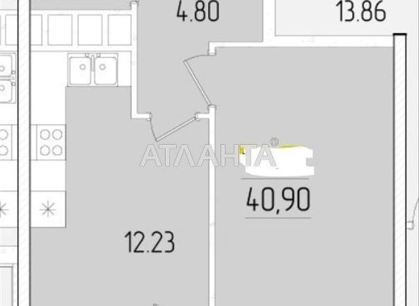 1-room apartment apartment by the address st. Krasnova (area 41 m²) - Atlanta.ua - photo 22