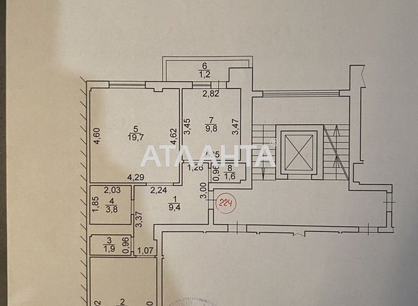 2-кімнатна квартира за адресою вул. Зелена (площа 64 м²) - Atlanta.ua - фото 14