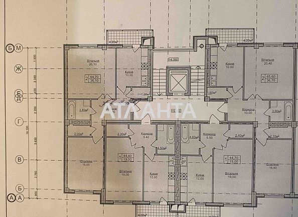2-кімнатна квартира за адресою вул. Зелена (площа 64 м²) - Atlanta.ua - фото 15