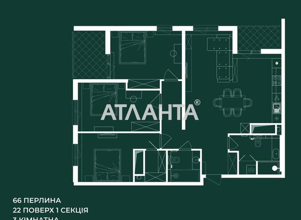 3-rooms apartment apartment by the address st. Krasnova (area 105 m²) - Atlanta.ua - photo 9