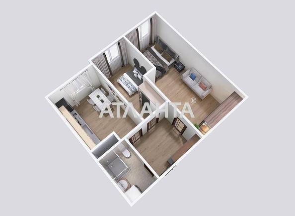 2-кімнатна квартира за адресою вул. Перлинна (площа 56,3 м²) - Atlanta.ua - фото 10