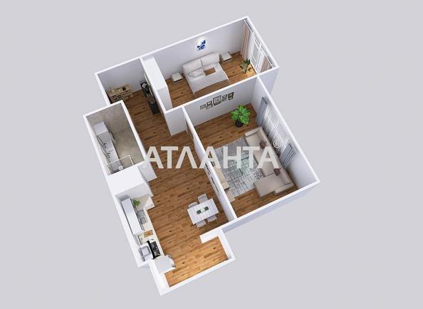 2-rooms apartment apartment by the address st. Zhemchuzhnaya (area 69,1 m²) - Atlanta.ua - photo 9