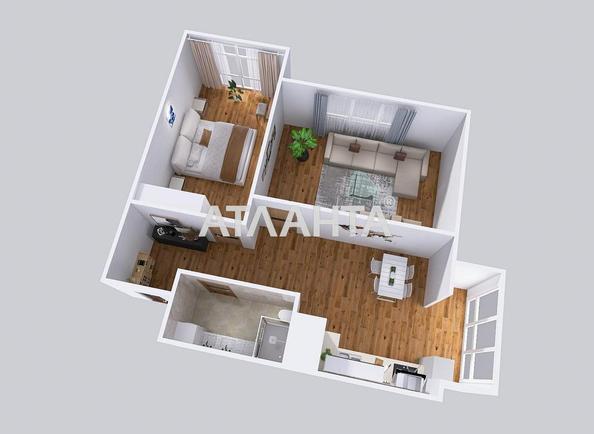 2-rooms apartment apartment by the address st. Zhemchuzhnaya (area 69,1 m²) - Atlanta.ua - photo 12
