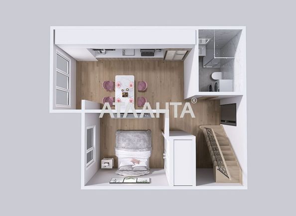 3-комнатная квартира по адресу ул. Яблоневая (площадь 72 м²) - Atlanta.ua - фото 27