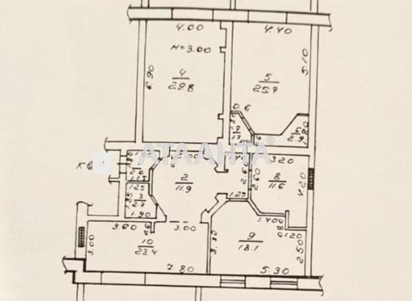 3-кімнатна квартира за адресою Дунаєва пров. (площа 143,1 м²) - Atlanta.ua - фото 8