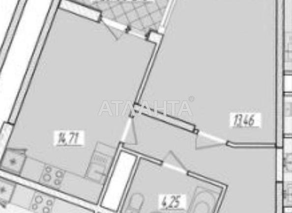 1-room apartment apartment by the address st. Krasnova (area 43,5 m²) - Atlanta.ua - photo 3