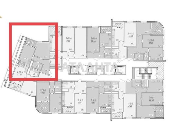 1-room apartment apartment by the address st. Krasnova (area 43,5 m²) - Atlanta.ua - photo 4