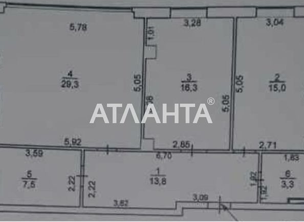 2-комнатная квартира по адресу ул. Дача Ковалевского (площадь 84 м²) - Atlanta.ua - фото 15