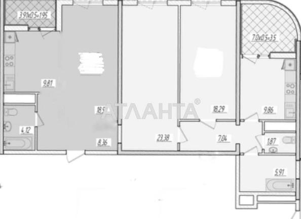 3-rooms apartment apartment by the address st. Krasnova (area 113 m²) - Atlanta.ua - photo 10