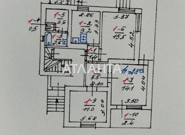 3-комнатная квартира по адресу Каганца М. Ул. (площадь 80 м²) - Atlanta.ua - фото 9