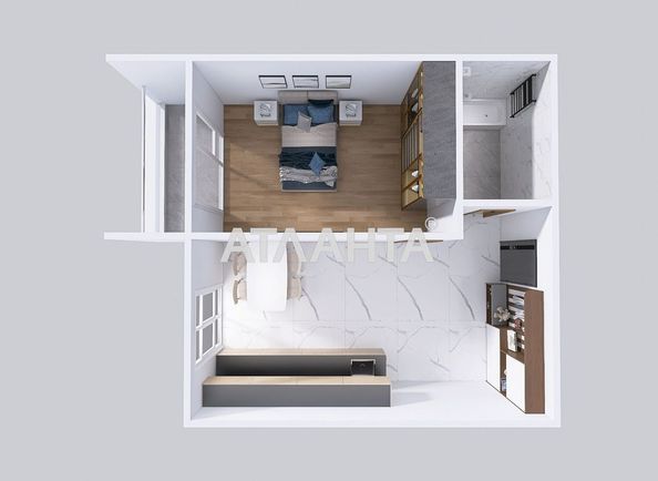 1-room apartment apartment by the address st. Orlika Pilipa (area 41,3 m²) - Atlanta.ua - photo 18