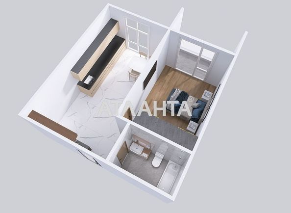 1-room apartment apartment by the address st. Orlika Pilipa (area 41,3 m²) - Atlanta.ua - photo 19