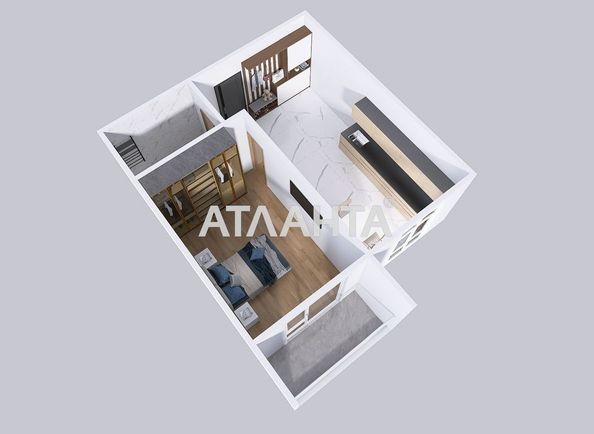 1-room apartment apartment by the address st. Orlika Pilipa (area 41,3 m²) - Atlanta.ua - photo 20