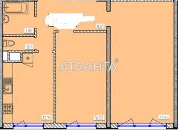 2-кімнатна квартира за адресою вул. Перлинна (площа 69,6 м²) - Atlanta.ua - фото 6