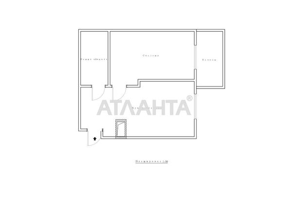 1-комнатная квартира по адресу ул. Орлика Пилипа (площадь 40,2 м²) - Atlanta.ua - фото 19