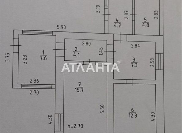 Будинок за адресою вул. Дмитра Боднаровського (площа 56,5 м²) - Atlanta.ua - фото 15