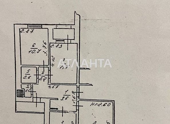 3-rooms apartment apartment by the address st. Ivana i Yuriya Lipy Gaydara (area 71 m²) - Atlanta.ua - photo 20