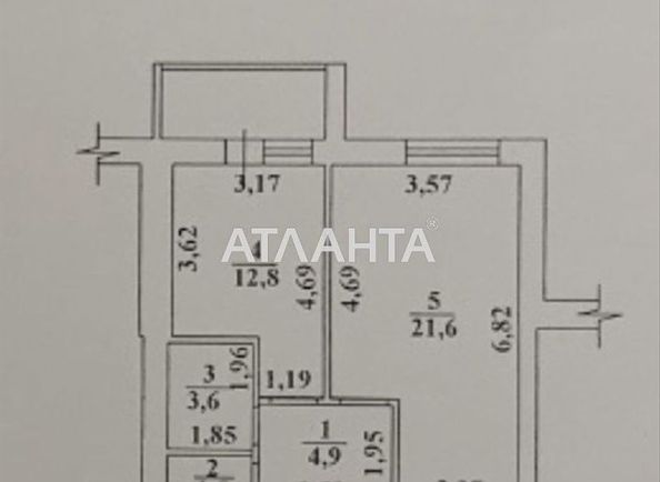 1-комнатная квартира по адресу ул. Сахарова (площадь 49,1 м²) - Atlanta.ua - фото 18