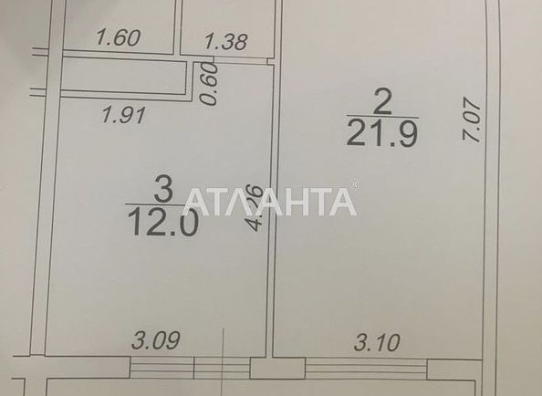 1-room apartment apartment by the address st. Genuezskaya (area 45,4 m²) - Atlanta.ua - photo 4