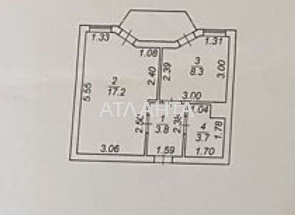1-room apartment apartment by the address st. Raduzhnyy m n (area 34,6 m²) - Atlanta.ua - photo 11