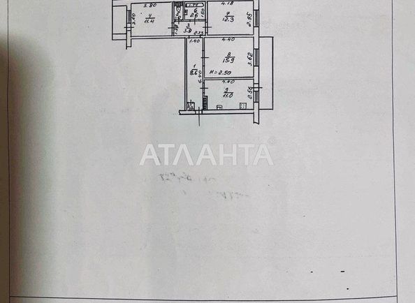 3-кімнатна квартира за адресою вул. Ільфа та Петрова (площа 70,6 м²) - Atlanta.ua - фото 7