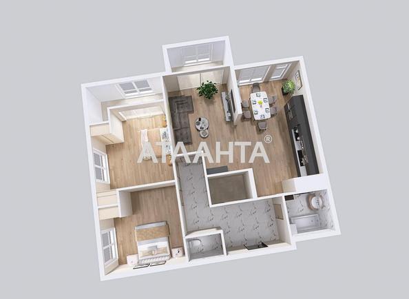 3-кімнатна квартира за адресою вул. Соняшникова (площа 88,6 м²) - Atlanta.ua - фото 16
