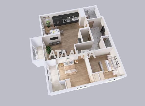 3-кімнатна квартира за адресою вул. Соняшникова (площа 88,6 м²) - Atlanta.ua - фото 17