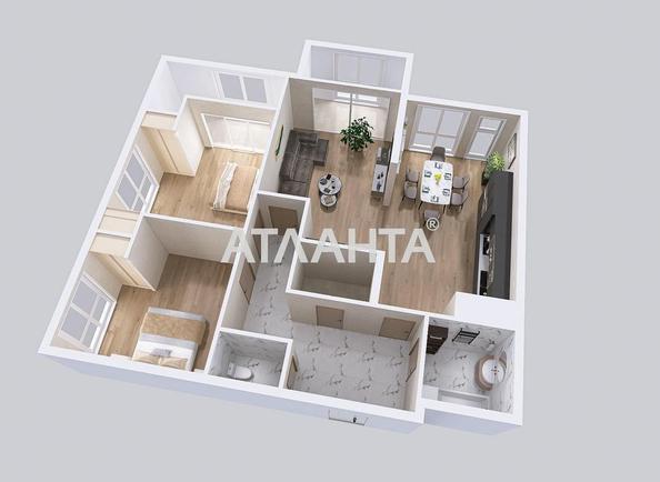 3-кімнатна квартира за адресою вул. Соняшникова (площа 88,6 м²) - Atlanta.ua - фото 18