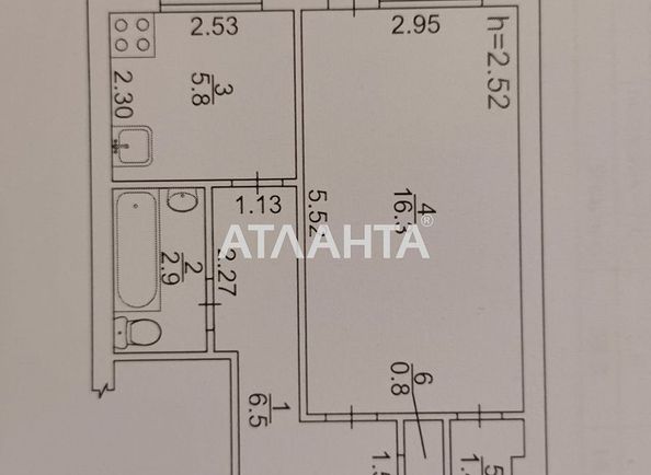 1-room apartment apartment by the address st. Prosp Nauki (area 39,3 m²) - Atlanta.ua - photo 17