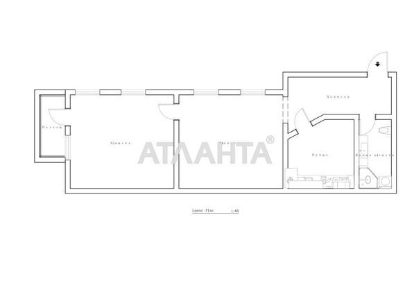 2-комнатная квартира по адресу Лепкого Б. Ул.   (площадь 73,6 м²) - Atlanta.ua - фото 21