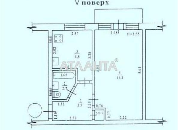 1-room apartment apartment by the address st. Filatova ak (area 32 m²) - Atlanta.ua - photo 7