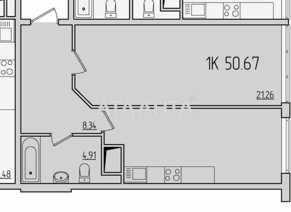 2-кімнатна квартира за адресою вул. Перлинна (площа 51 м²) - Atlanta.ua - фото 12