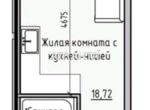 1-комнатная квартира по адресу ул. Радостная (площадь 22,5 м²) - Atlanta.ua - фото 6