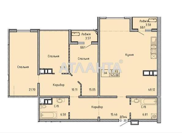3-rooms apartment apartment by the address st. Shevchenko pr (area 145 m²) - Atlanta.ua - photo 11