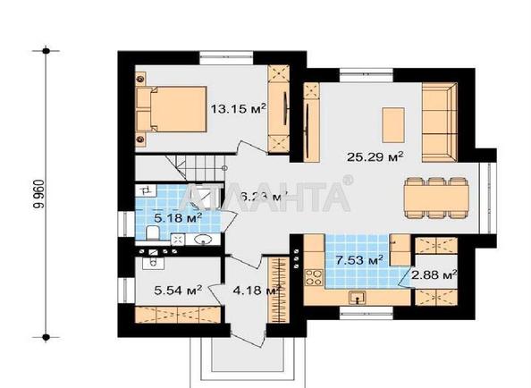2-rooms apartment apartment by the address st. Massiv 9 (area 66,2 m²) - Atlanta.ua - photo 15