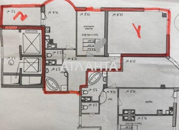 2-rooms apartment apartment by the address st. Fontanskaya dor Perekopskoy Divizii (area 82,6 m²) - Atlanta.ua - photo 7