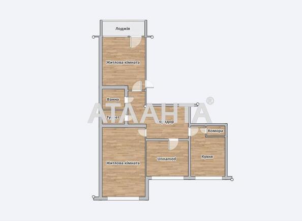 3-кімнатна квартира за адресою вул. Левка Лук’яненка (площа 63,8 м²) - Atlanta.ua - фото 13