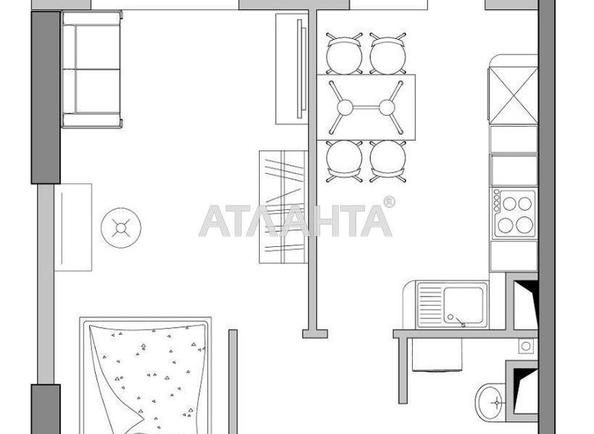 1-комнатная квартира по адресу ул. Вильямса ак. (площадь 41 м²) - Atlanta.ua - фото 13