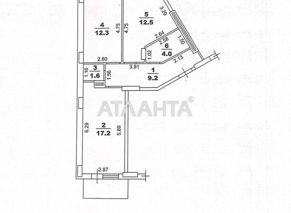 2-кімнатна квартира за адресою Люстдорфська дор. (площа 59,6 м²) - Atlanta.ua - фото 4
