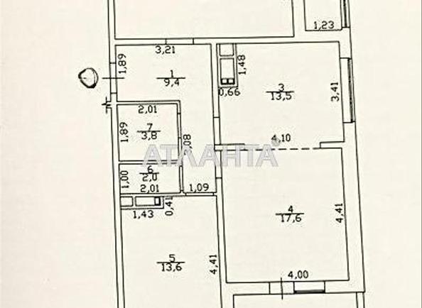3-кімнатна квартира за адресою вул. Толбухіна (площа 87 м²) - Atlanta.ua - фото 25