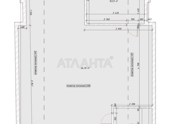 Коммерческая недвижимость по адресу Греческая пл. (площадь 83,8 м²) - Atlanta.ua - фото 3