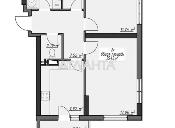 2-rooms apartment apartment by the address st. Vorobeva ak (area 56 m²) - Atlanta.ua - photo 19