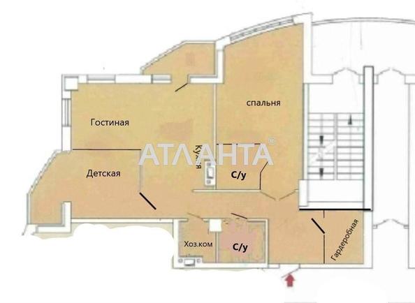 3-кімнатна квартира за адресою Люстдорфська дор. (площа 110 м²) - Atlanta.ua - фото 21