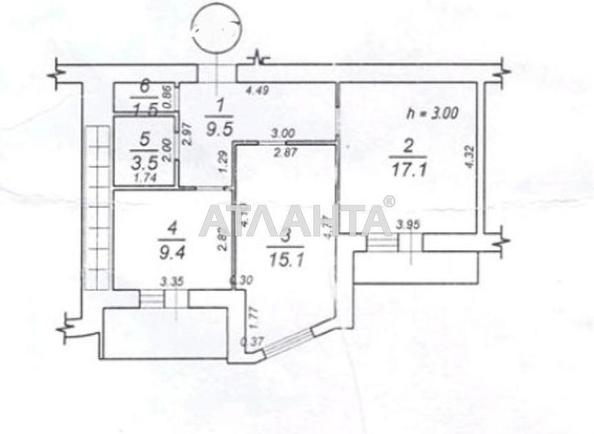 2-rooms apartment apartment by the address st. Cherepanovykh 2 y per (area 59,4 m²) - Atlanta.ua - photo 8