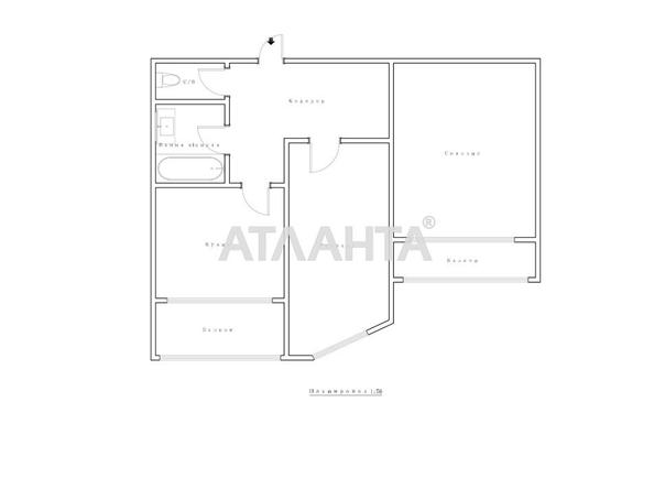 2-кімнатна квартира за адресою Черепанових 2-й пров. (площа 59,4 м²) - Atlanta.ua - фото 16