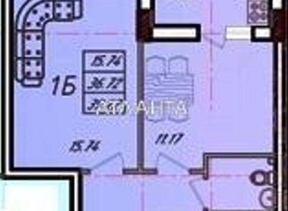1-room apartment apartment by the address st. Raduzhnyy m n (area 41 m²) - Atlanta.ua - photo 11