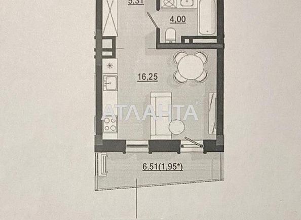 1-room apartment apartment by the address st. Dachnaya (area 27,2 m²) - Atlanta.ua - photo 6